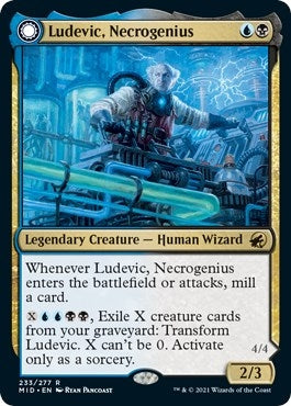 Image for Ludevic, Necrogenius (233) (MID) - Magic: The Gathering