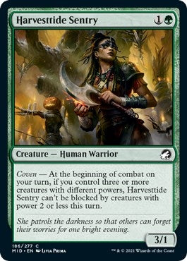 Image for Harvesttide Sentry (186) (MID) - Magic: The Gathering