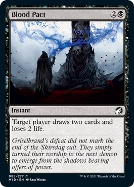 Image for Blood Pact (88) (MID) - Magic: The Gathering