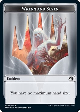 Image for Emblem - Wrenn and Seven (18) (MID) - Magic: The Gathering