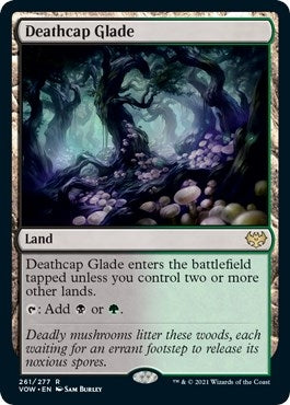 Image for Deathcap Glade (261) (VOW) - Magic: The Gathering