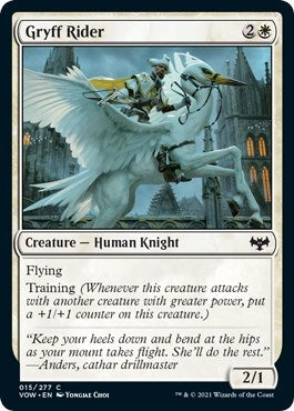 Image for Gryff Rider (15) (VOW) - Magic: The Gathering