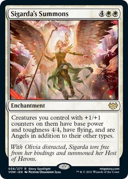 Image for Sigarda's Summons (36) (VOW) - Magic: The Gathering