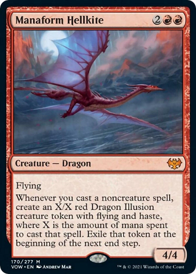 Image for Manaform Hellkite (170) (VOW) - Magic: The Gathering