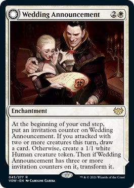 Image for Wedding Announcement (45) (VOW) - Magic: The Gathering