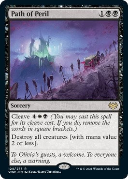 Image for Path of Peril (124) (VOW) - Magic: The Gathering