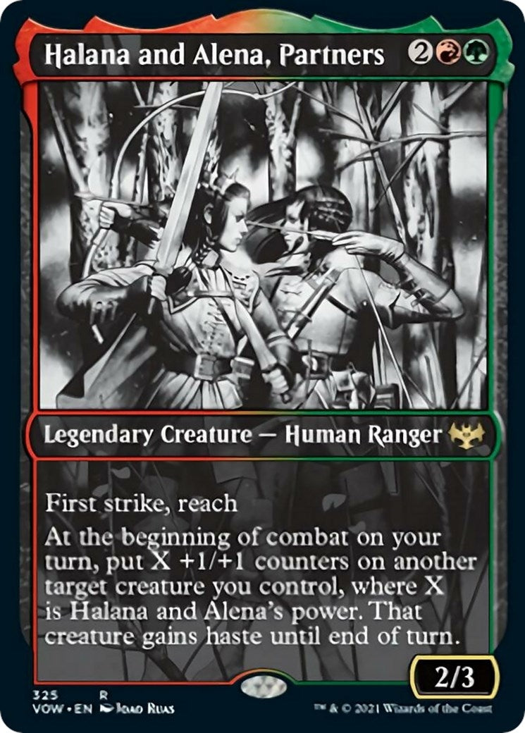 Image for Halana and Alena, Partners (Showcase) (325) (VOW) - Magic: The Gathering