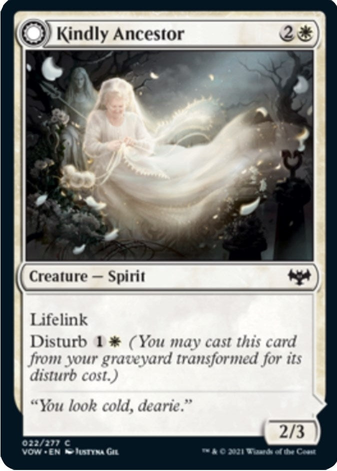 Image for Kindly Ancestor (22) (VOW) - Magic: The Gathering