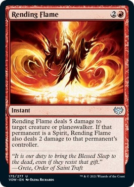 Image for Rending Flame (175) (VOW) - Magic: The Gathering