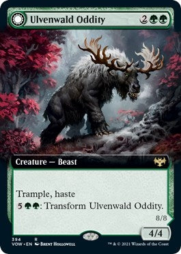 Image for Ulvenwald Oddity (Extended Art) (394) (VOW) - Magic: The Gathering