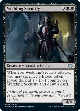 Image for Wedding Security (138) (VOW) - Magic: The Gathering