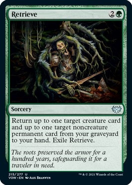 Image for Retrieve (215) (VOW) - Magic: The Gathering