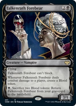 Image for Falkenrath Forebear (Showcase) (291) (VOW) - Magic: The Gathering