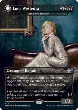 Image for Lucy Westenra - Innocent Traveler (336) (VOW) - Magic: The Gathering