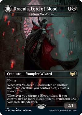 Image for Dracula, Lord of Blood - Voldaren Bloodcaster (338) (VOW) - Magic: The Gathering