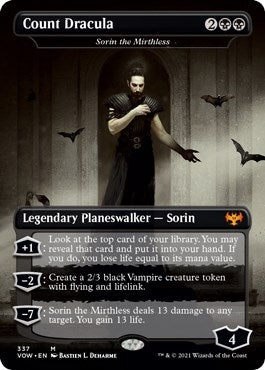 Image for Count Dracula - Sorin the Mirthless (337) (VOW) - Magic: The Gathering
