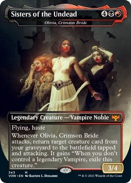 Image for Sisters of the Undead - Olivia, Crimson Bride (343) (VOW) - Magic: The Gathering