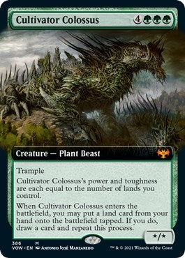 Image for Cultivator Colossus (Extended Art) (386) (VOW) - Magic: The Gathering