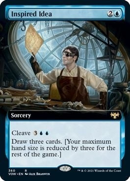 Image for Inspired Idea (Extended Art) (360) (VOW) - Magic: The Gathering