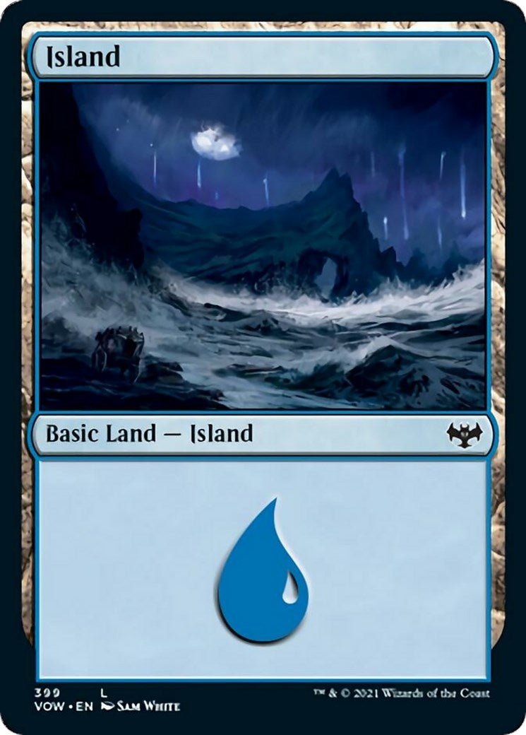 Image for Island (399) (399) (VOW) - Magic: The Gathering