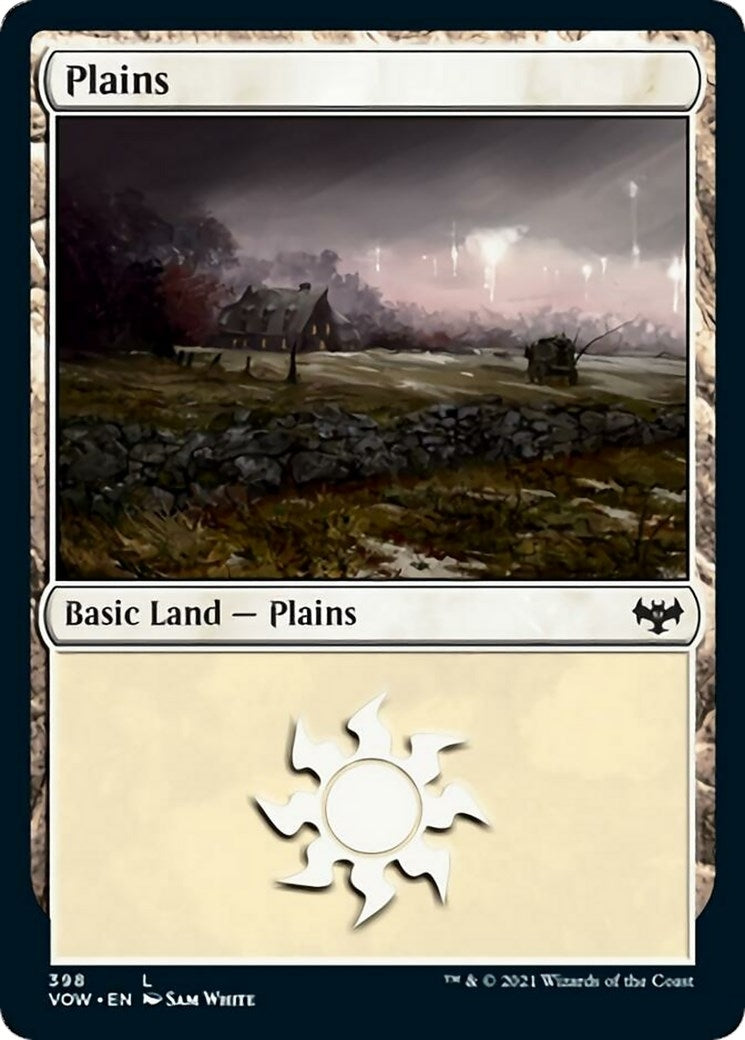 Image for Plains (398) (398) (VOW) - Magic: The Gathering