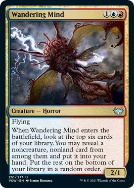 Image for Wandering Mind (251) (VOW) - Magic: The Gathering