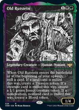 Image for Old Rutstein (Showcase) (326) (VOW) - Magic: The Gathering