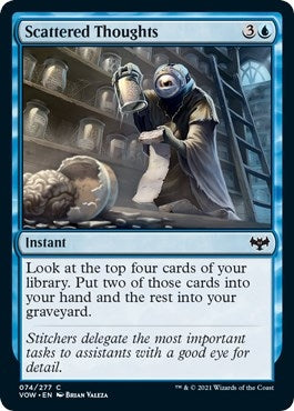 Image for Scattered Thoughts (74) (VOW) - Magic: The Gathering