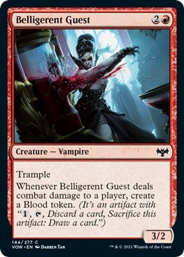 Image for Belligerent Guest (144) (VOW) - Magic: The Gathering