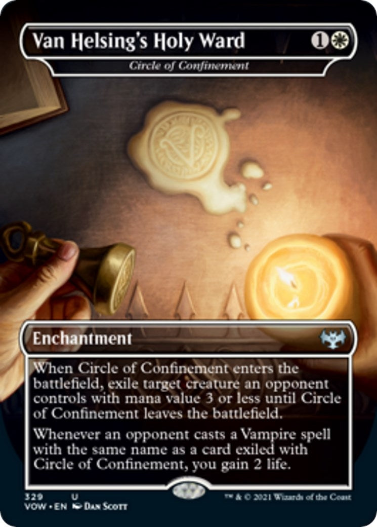 Image for Van Helsing's Holy Ward - Circle of Confinement (329) (VOW) - Magic: The Gathering