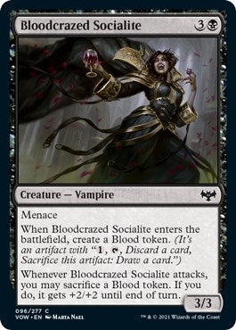 Image for Bloodcrazed Socialite (96) (VOW) - Magic: The Gathering