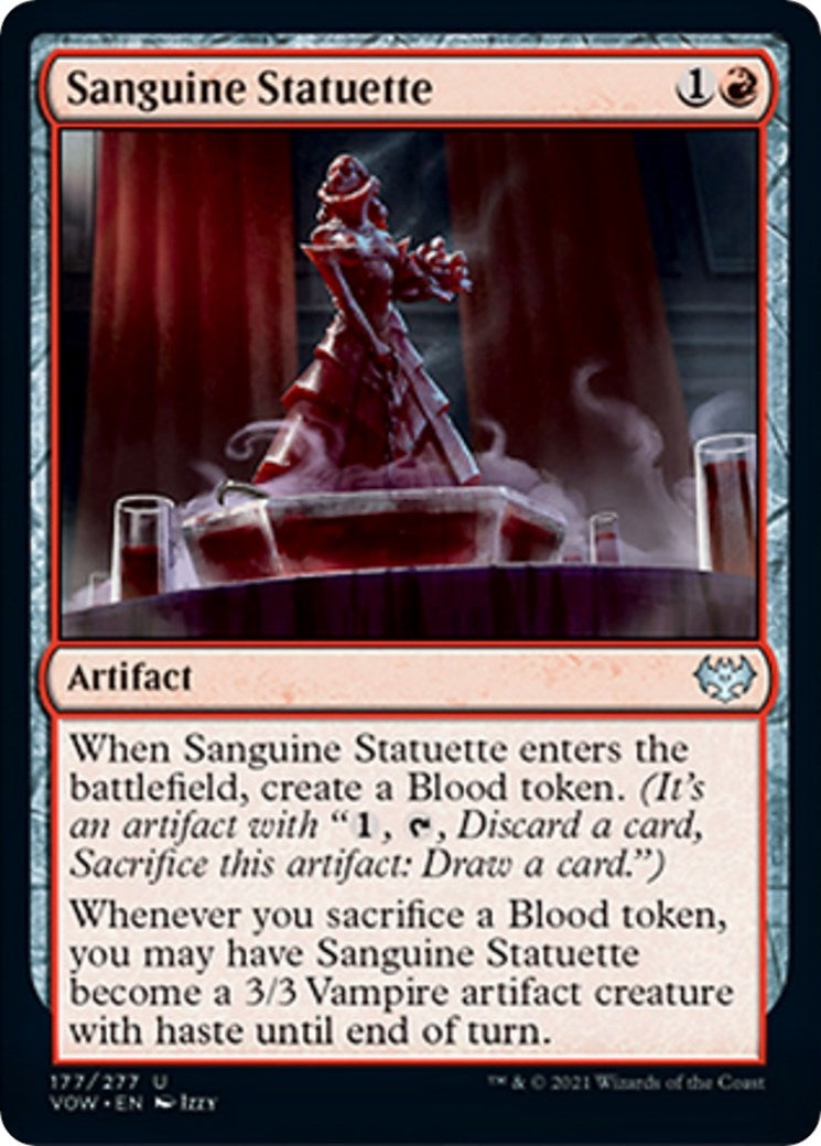 Image for Sanguine Statuette (177) (VOW) - Magic: The Gathering