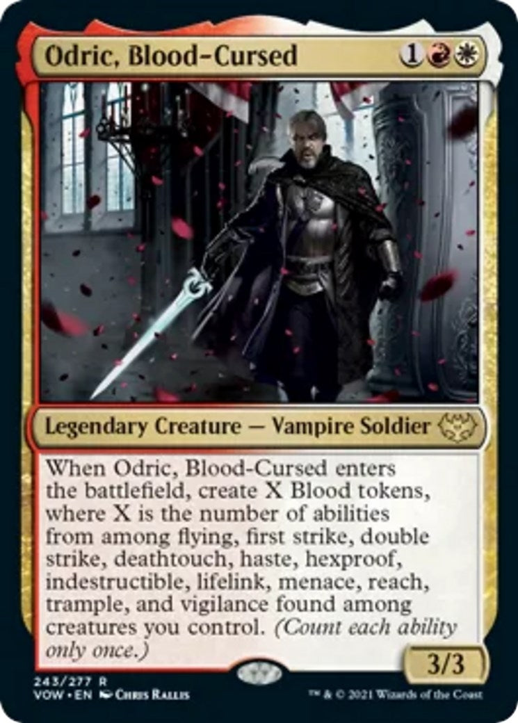 Image for Odric, Blood-Cursed (243) (VOW) - Magic: The Gathering