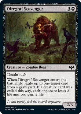 Image for Diregraf Scavenger (105) (VOW) - Magic: The Gathering