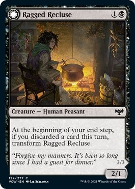 Image for Ragged Recluse (127) (VOW) - Magic: The Gathering