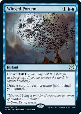 Image for Winged Portent (89) (VOW) - Magic: The Gathering