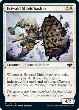 Image for Estwald Shieldbasher (11) (VOW) - Magic: The Gathering