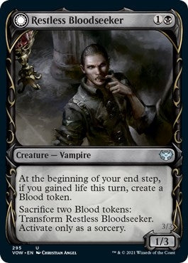 Image for Restless Bloodseeker (Showcase) (295) (VOW) - Magic: The Gathering