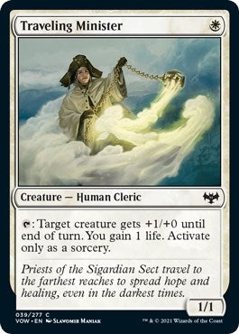 Image for Traveling Minister (39) (VOW) - Magic: The Gathering