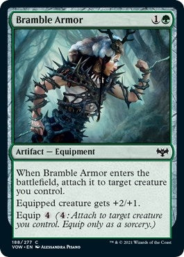Image for Bramble Armor (188) (VOW) - Magic: The Gathering