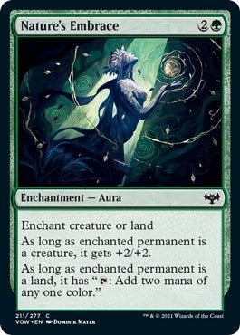 Image for Nature's Embrace (211) (VOW) - Magic: The Gathering