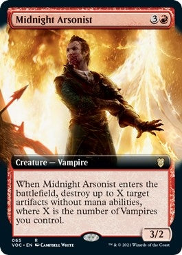 Midnight Arsonist (Extended Art) (65) (VOC)