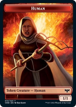 Image for Human Token (010) (10) (VOW) - Magic: The Gathering