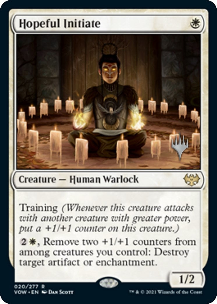 Image for Hopeful Initiate (20) (PPMOM) - Magic: The Gathering