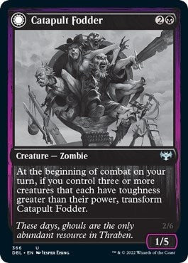 Image for Catapult Fodder (366) (DBL) - Magic: The Gathering