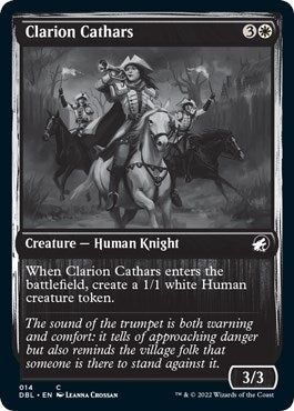 Image for Clarion Cathars (14) (DBL) - Magic: The Gathering