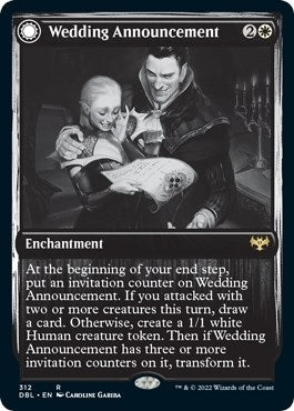Image for Wedding Announcement (312) (DBL) - Magic: The Gathering