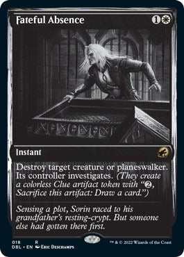 Image for Fateful Absence (18) (DBL) - Magic: The Gathering