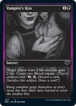 Image for Vampire's Kiss (403) (DBL) - Magic: The Gathering