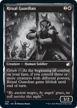 Image for Ritual Guardian (30) (DBL) - Magic: The Gathering